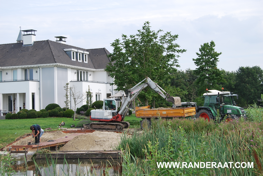 Steigers - drijfsteiger  Jan Randeraat - Loenen aan de Vecht