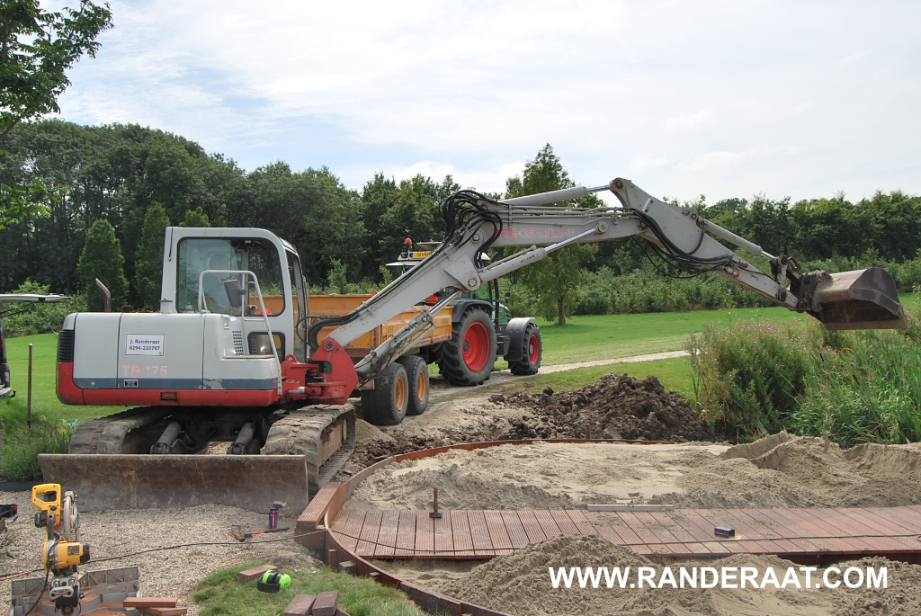 Steigers - drijfsteiger  Jan Randeraat - Loenen aan de Vecht