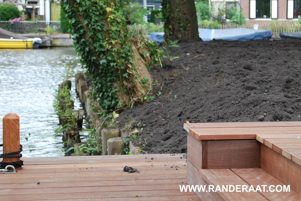 Steigers - drijfsteiger  Jan Randeraat - Loenen aan de Vecht