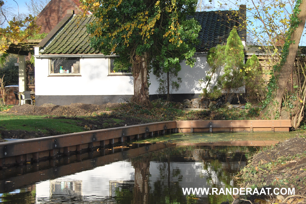 Terras aan het water - Randeraat Wterbouwkundige werken