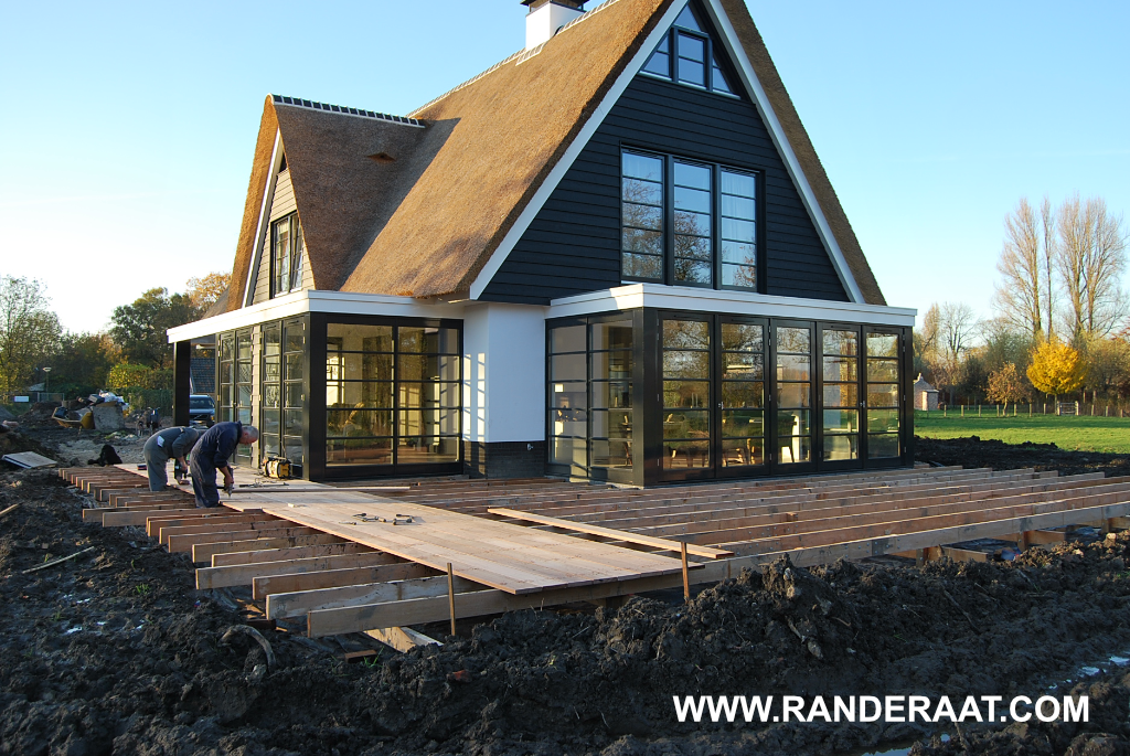 Terras of vlonder  - Jan Randeraat - Loenen aan de Vecht